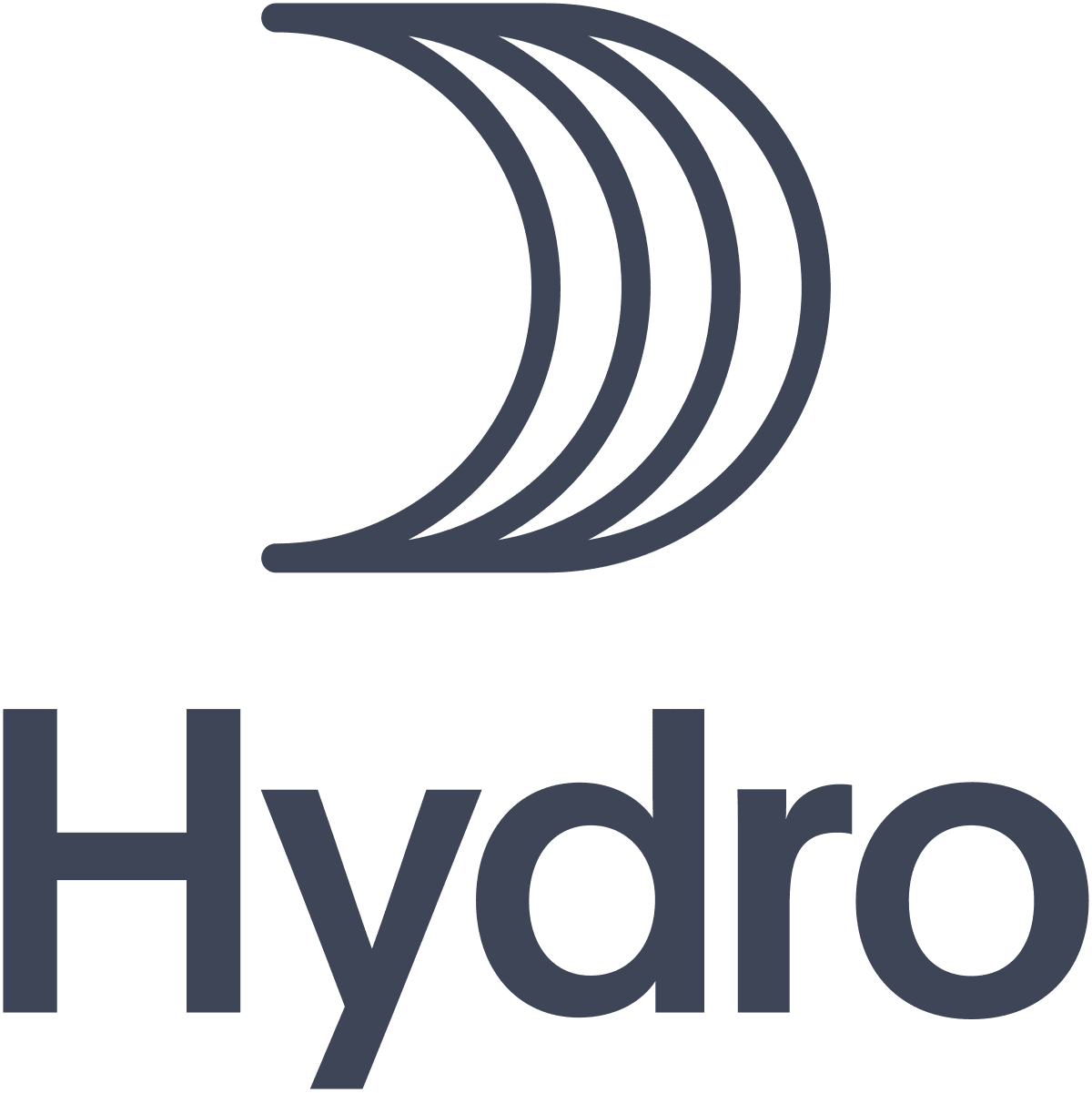 Logo Hydro - Parceira no fornecimento de alumínio para o carro da Fórmula Route UFSCar
